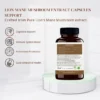 Lion Mane Mushroom Extract capsules-A Bottle of 60 capsules - Image 2