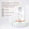 Omega 3 Fish Oil Capsules-A Bottle of 60 Soft Gels - Image 2