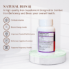 Natural Iron 18  60 Tablets in a Bottle - Image 2