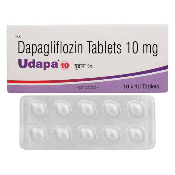 Udapa 10mg - Stripe of 10 Tablets