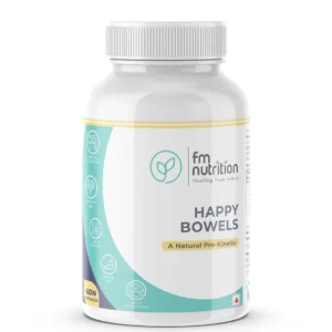 FMN Happy Bowels 60 capsules bottle