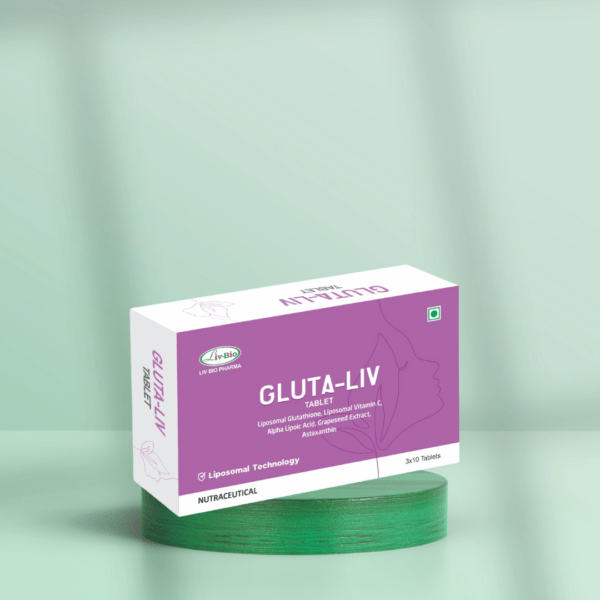 GLUTA-LIV Tablets - 10 Tablets in one Sheet