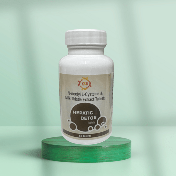 Hepatic Detox Tablets - A BOTTLE OF 60TABLETS