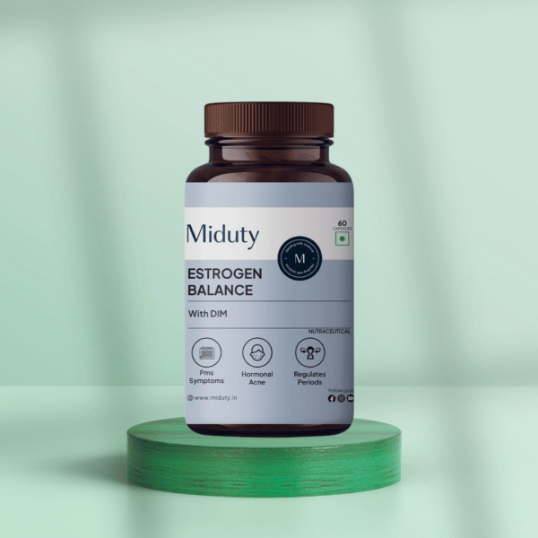 Miduty’s Estrogen Balance Capsules – Regain Hormonal Balance Naturally