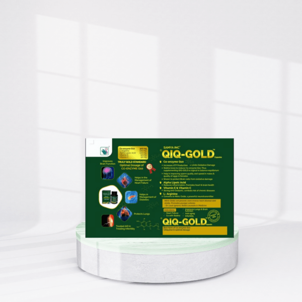 Supreme QIQ-GOLD Capsules - 30 Capsules in a Bottle - Image 2