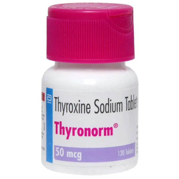 THYRONORM 50MCG TABLET- A BOTTLE OF 120 TABS