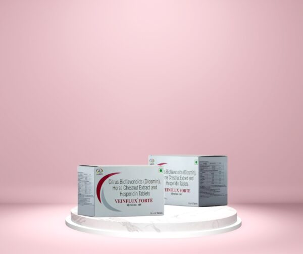 VEINFLUX FORTE TABLETS - A Stripe Of 10 Tablets