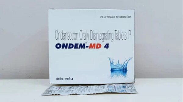 ONDEM MD 4MG TABLET-A Stripe Of 10 Tablets