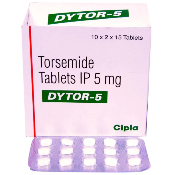 DYTOR 5MG TABLET - A Stripe Of 15 Tablets