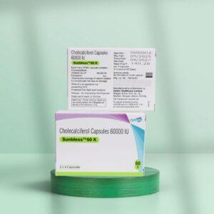 Sunbless 60K Capsules - A stripe Of 4 Capsules