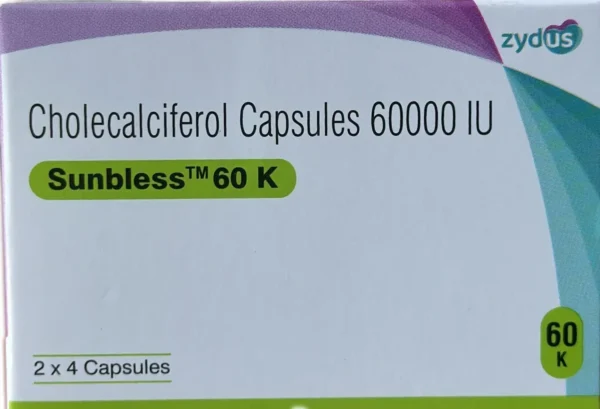 Sunbless 60K Capsules - A stripe Of 4 Capsules