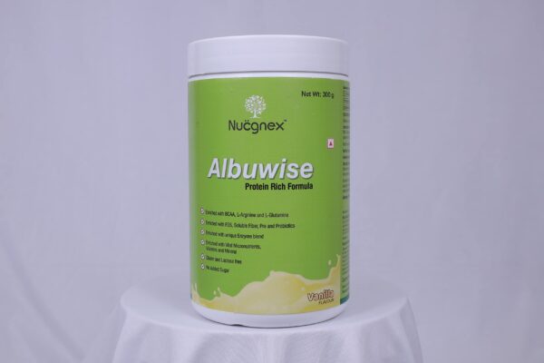 Albuwise Muscle Growth Protein Powder (Vanilla)