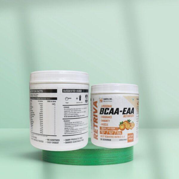 RETRIVA™ Liposomal BCAA-EAA (Instantized) POWDER -300GM