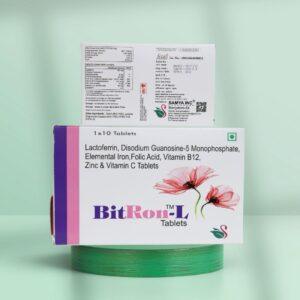 BITRON L TABLETS - A STRIPE OF 10 TABLETS