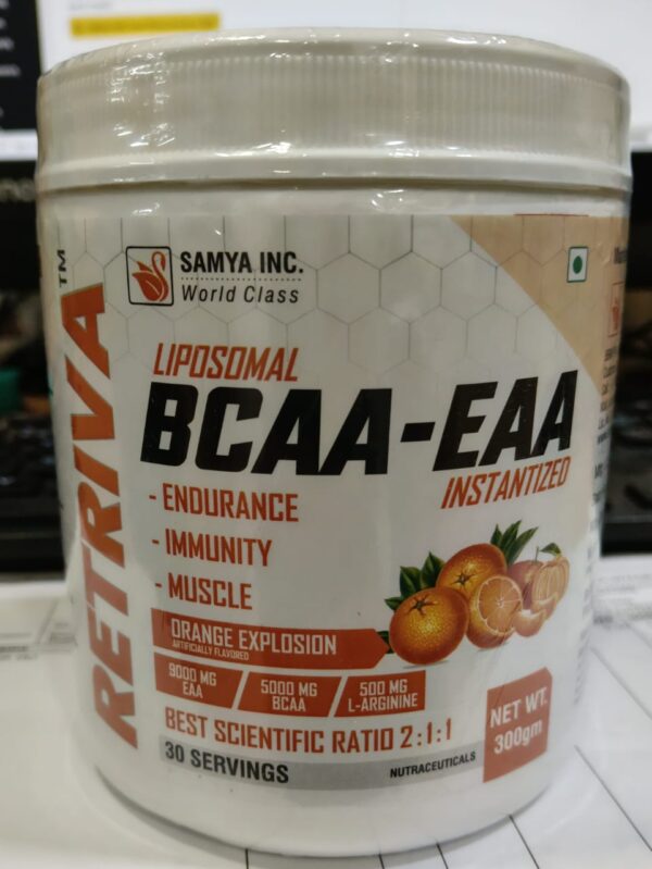 RETRIVA™ Liposomal BCAA-EAA (Instantized) POWDER -300GM