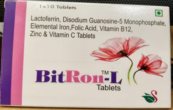 BITRON L TABLETS - A STRIPE OF 10 TABLETS
