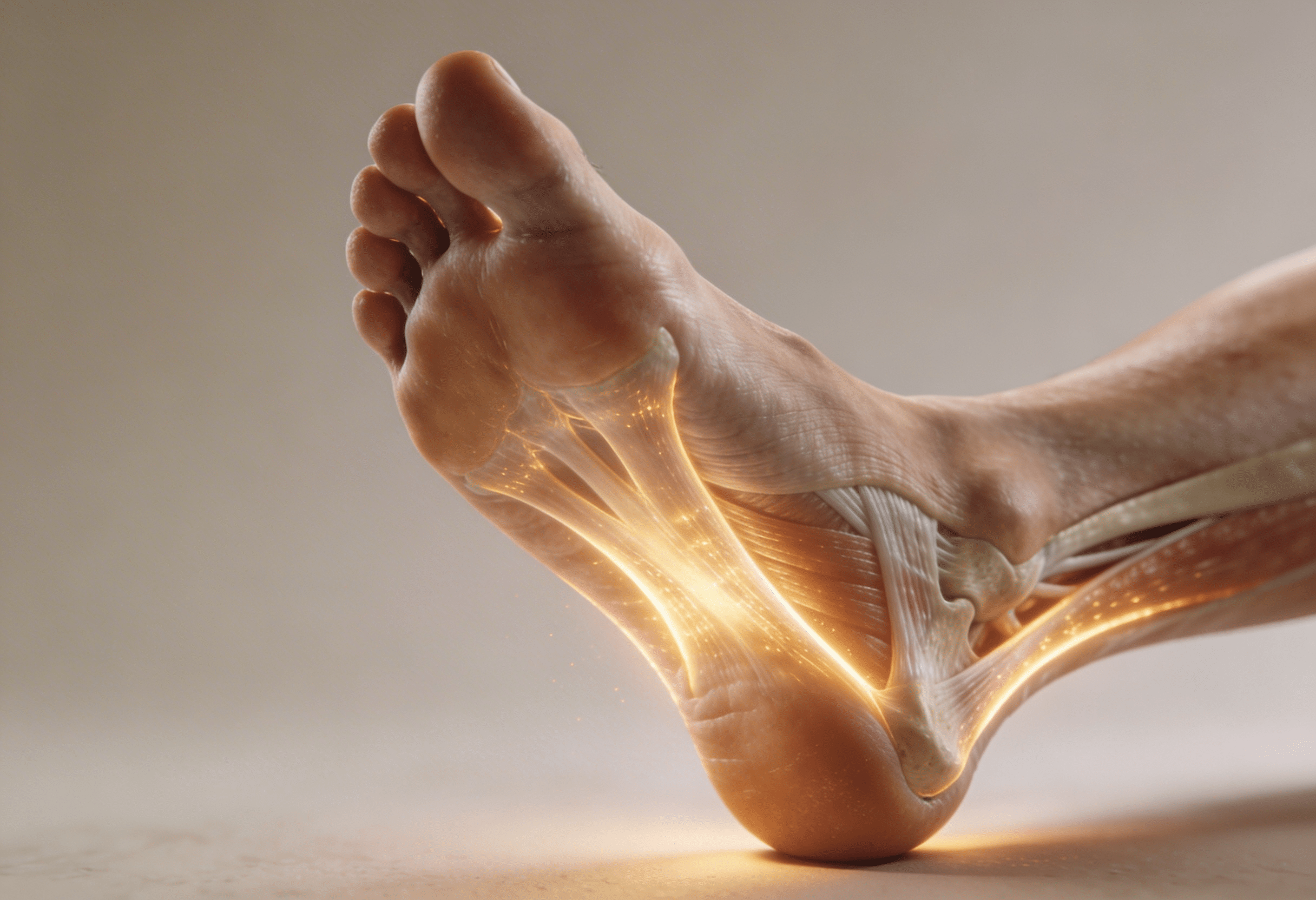 Prolotherapy stimulating healing in the plantar fascia for chronic heel pain